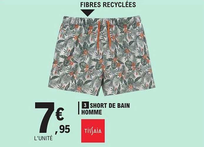 3 SHORT DE BAIN HOMME