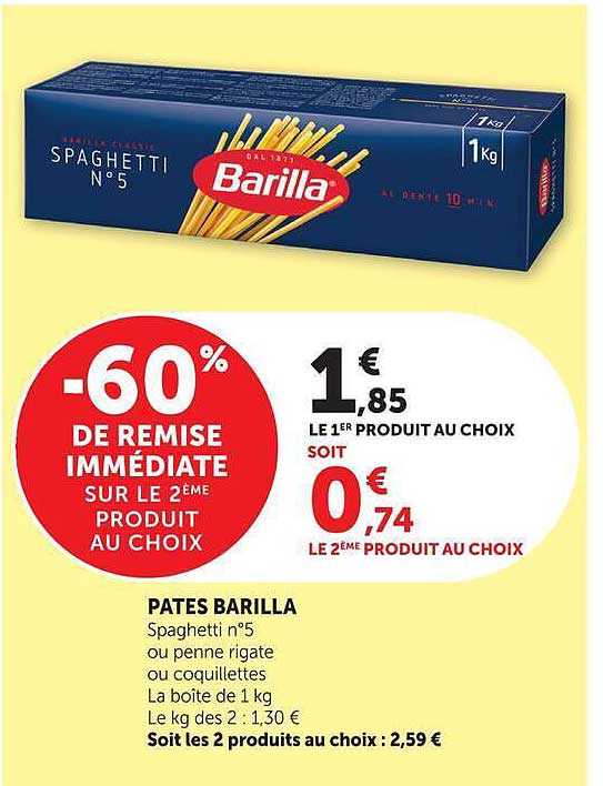 -60% DE REMISE IMMÉDIATE SUR LE 2ÈME PRODUIT AU CHOIX