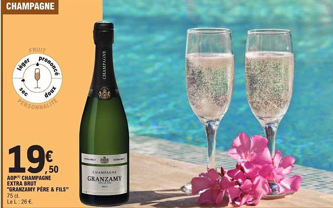 AOP(1) CHAMPAGNE EXTRA BRUT "GRANZAMY PÈRE & FILS"