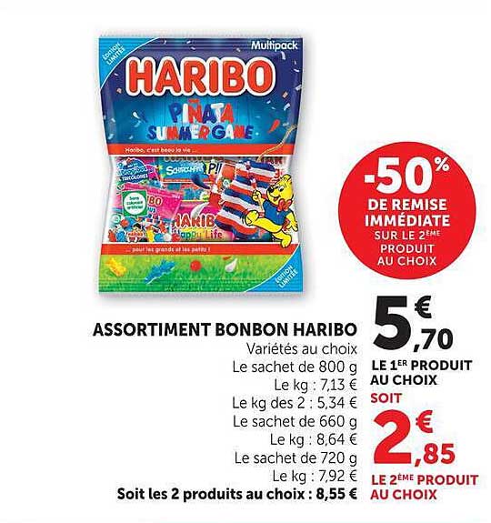 ASSORTIMENT BONBON HARIBO