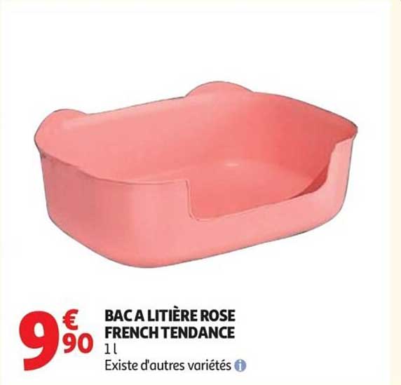 BACA LITIÈRE ROSE FRENCH TENDANCE