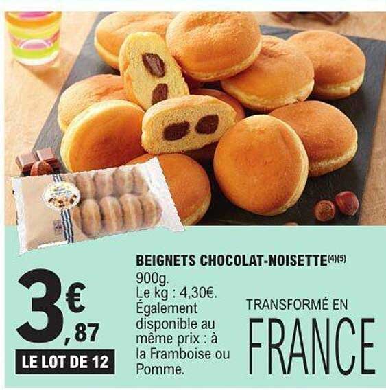 BEIGNETS CHOCOLAT-NOISETTE(4)(5)