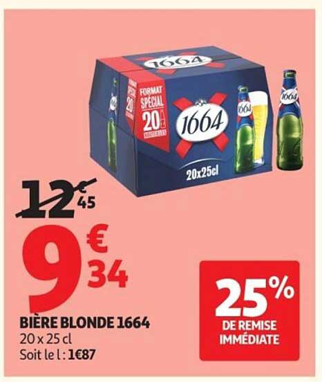 BIÈRE BLONDE 1664