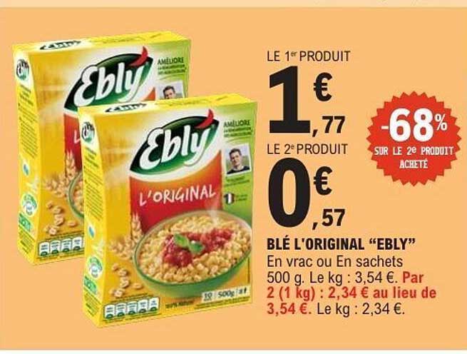 BLÉ L'ORIGINAL “EBLY”