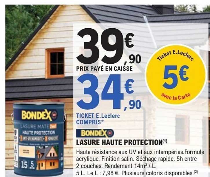 BONDEX LASURE HAUTE PROTECTION
