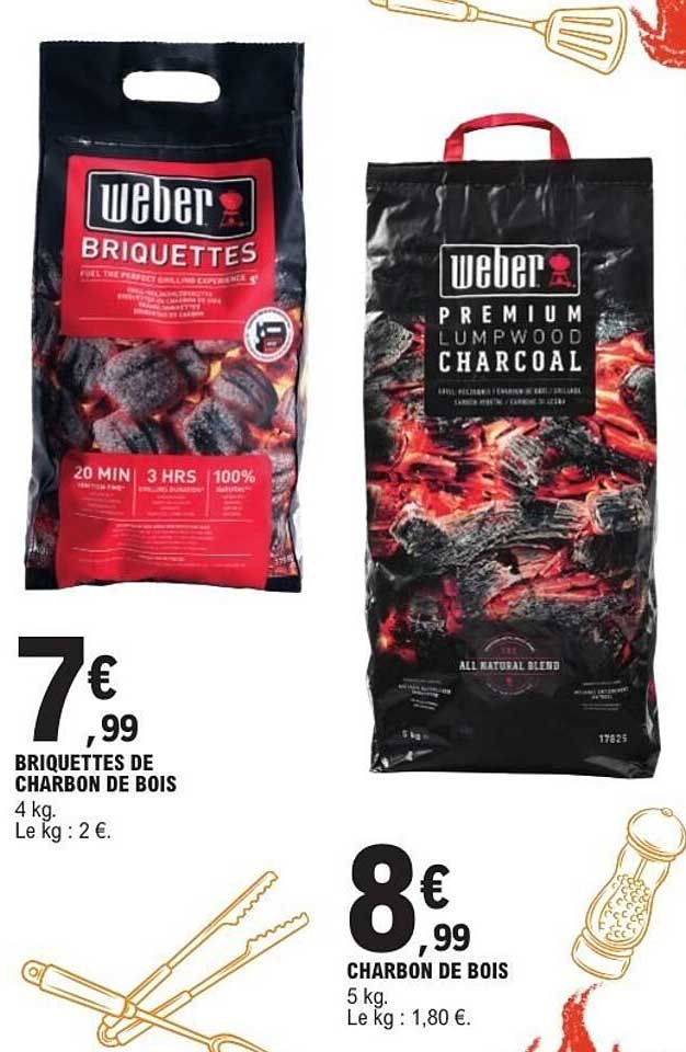 BRIQUETTES DE CHARBON DE BOIS