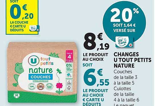 CHANGES U TOUT PETITS NATURE