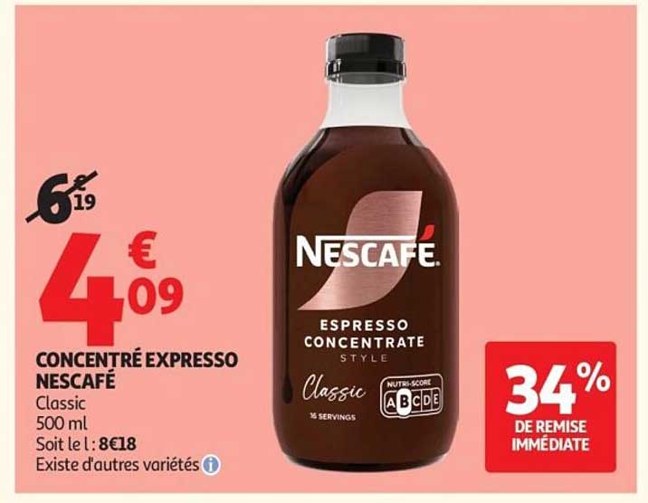 CONCENTRÉ EXPRESSO NESCAFÉ