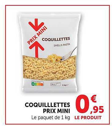 COQUILLETTES PRIX MINI