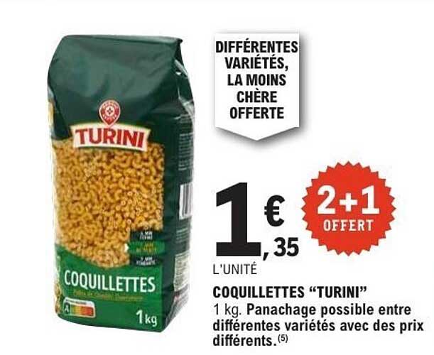 COQUILLETTES “TURINI”