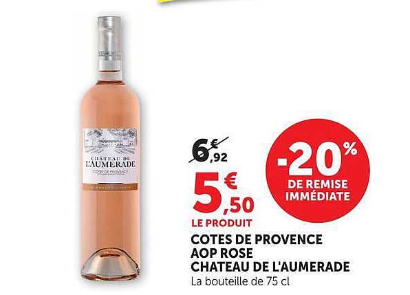 COTES DE PROVENCE AOP ROSE CHATEAU DE LAUMERADE