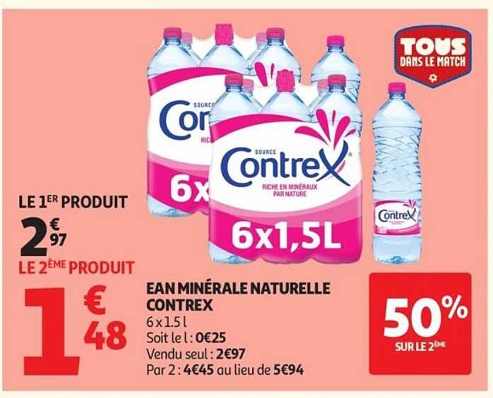 EAU MINÉRALE NATURELLE CONTREX