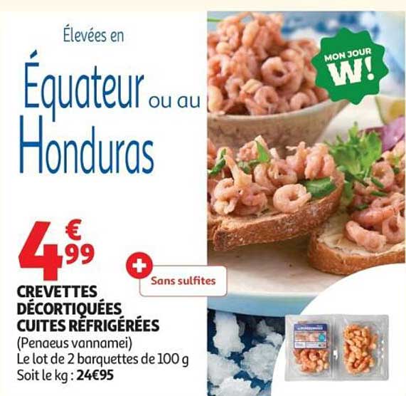 Élevées en Équateur ou au Honduras