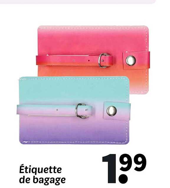Étiquette de bagage