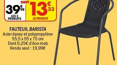 FAUTEUIL BARISTA