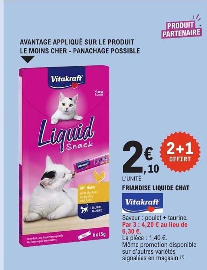 FRIANDISE LIQUIDE CHAT