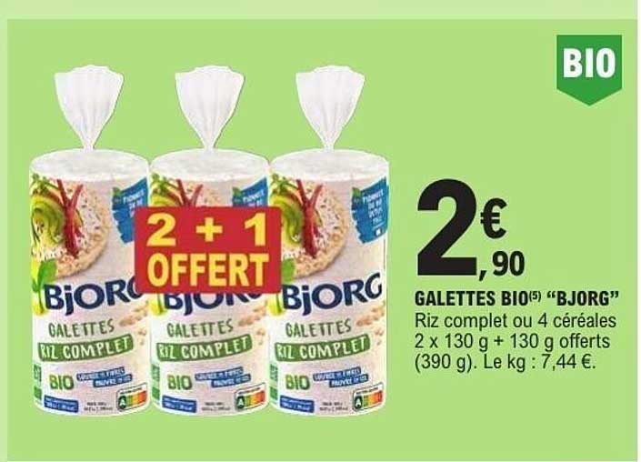 GALETTES BIO(5) "BJORG"