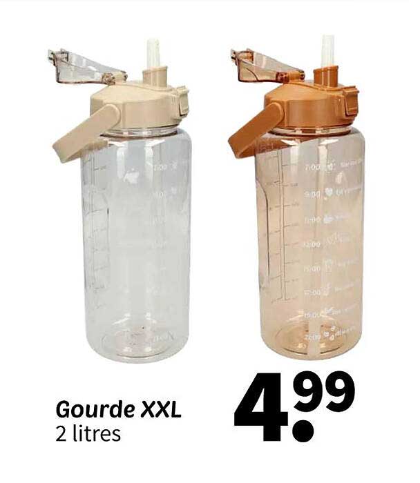 Gourde XXL 2 litres