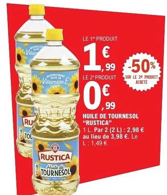HUILE DE TOURNESOL "RUSTICA"