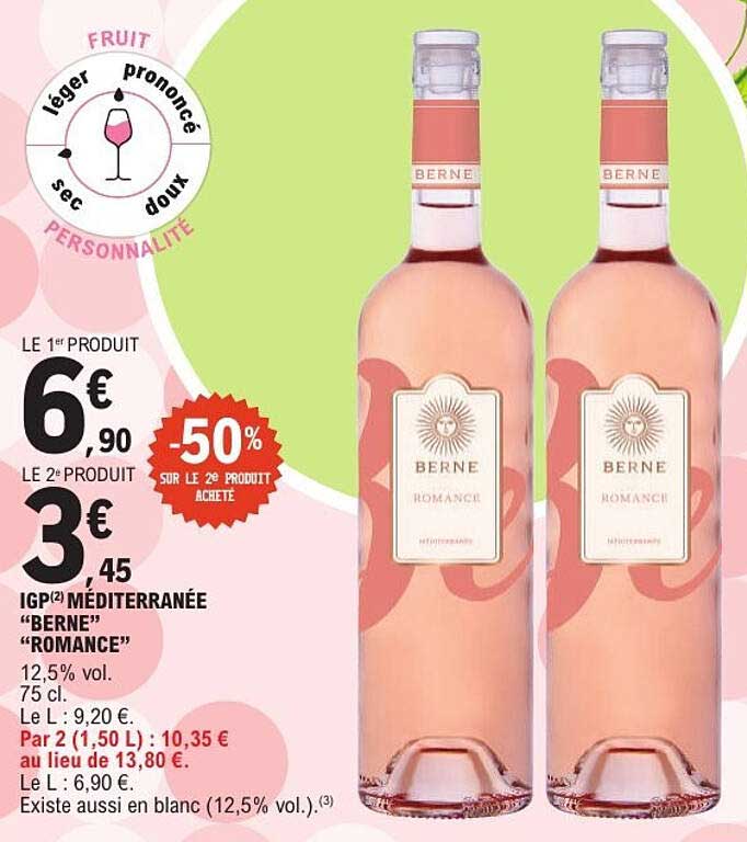 IGP MÉDITERRANÉE "BERNE" "ROMANCE"