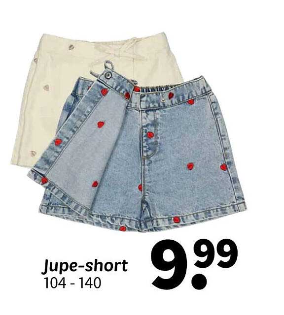 Jupe-short 104 - 140