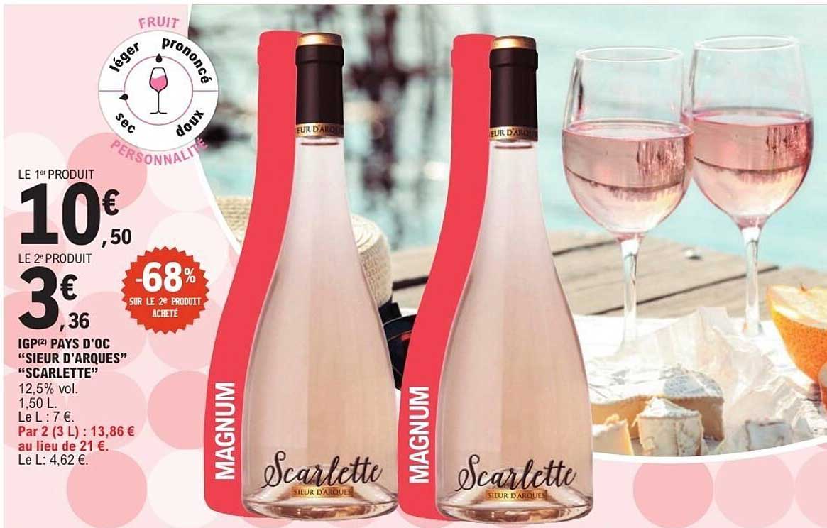 LE 1er PRODUIT 10€50 LE 2e PRODUIT 3€36 -68% SUR LE 2e PRODUIT ACHETÉ