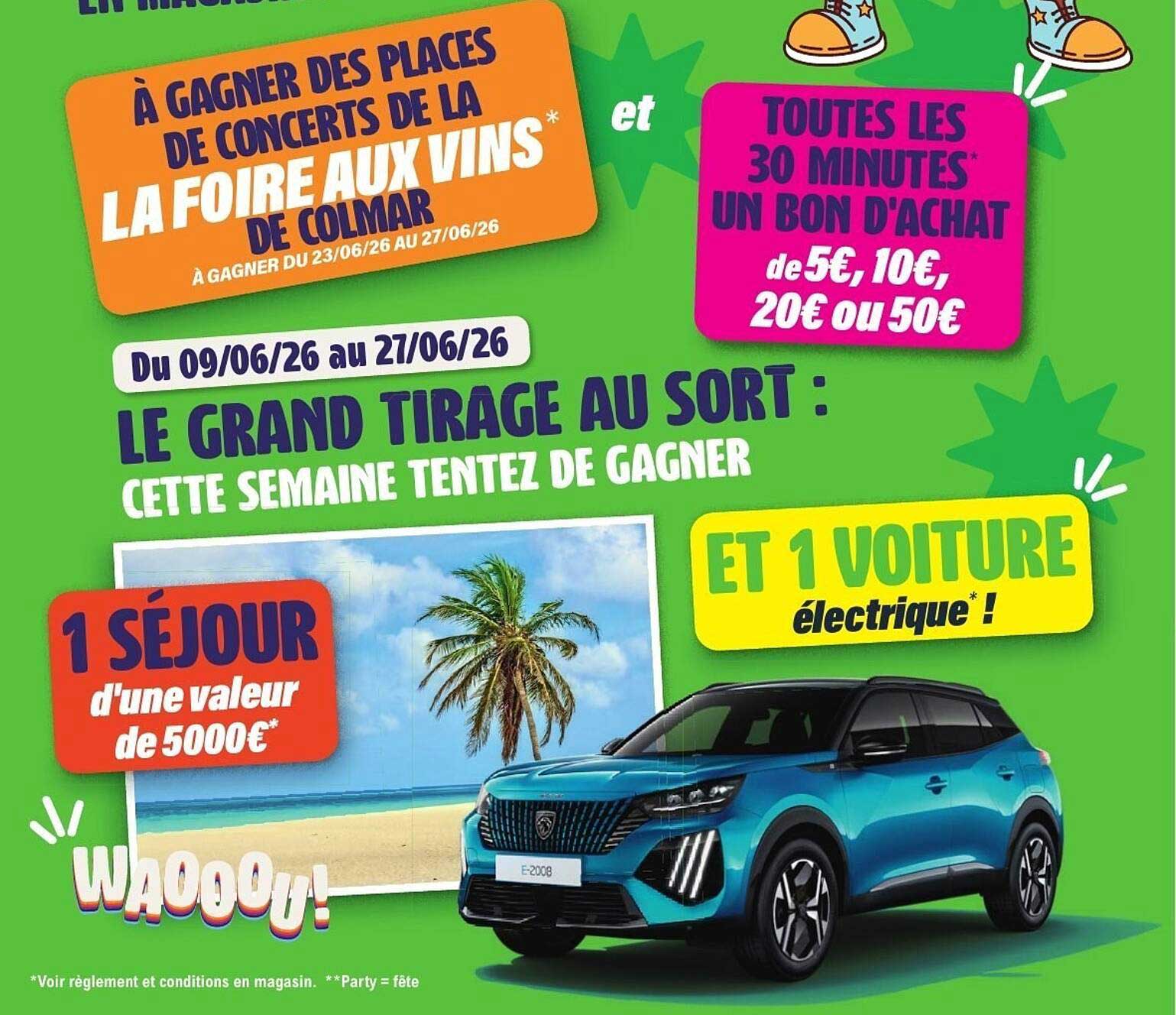LE GRAND TIRAGE AU SORT : CETTE SEMAINE TENTEZ DE GAGNER