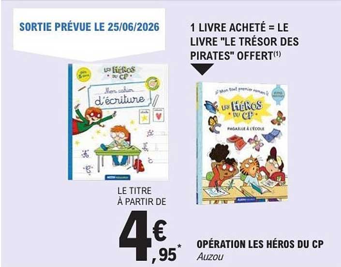 LE TIRÉ À PARTIR DE 4€95