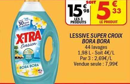 LESSIVE SUPER CROIX BORA BORA
