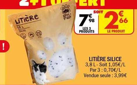 LITIÈRE SILICE