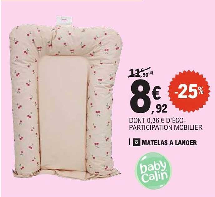 MATELAS A LANGER