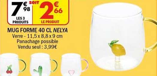 MUG FORME 40 CL NELYA