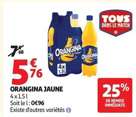 ORANGINA JAUNE