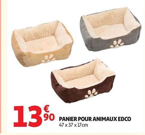 PANIER POUR ANIMAUX EDCO 47 x 37 x 17cm