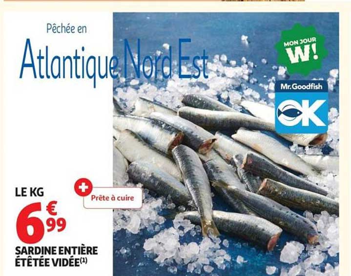 Pêchée en Atlantique Nord Est