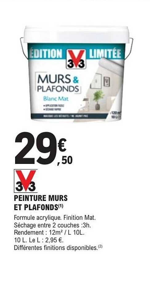 PEINTURE MURS ET PLAFONDS