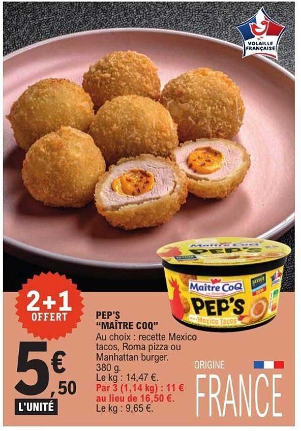 PEP'S "MAÎTRE COQ"