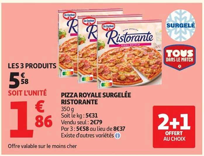 PIZZA ROYALE SURGELÉE RISTORANTE