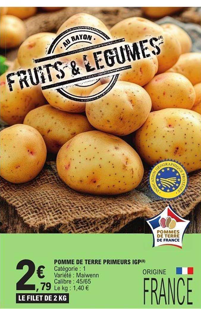 POMME DE TERRE PRIMEURS IGP(8)