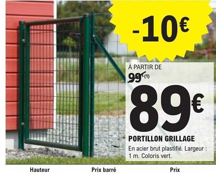 PORTILLON GRILLAGE
