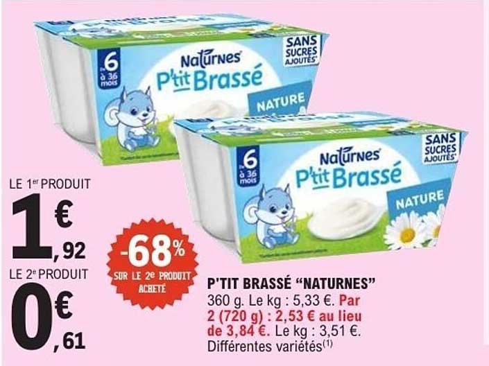 P'TIT BRASSÉ “NATURNES”