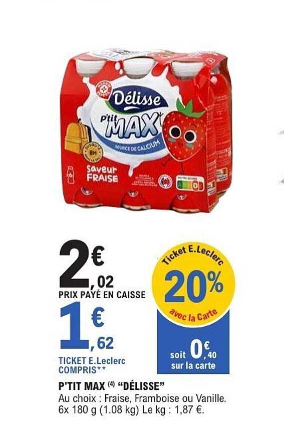 P'TIT MAX «DÉLISSE»