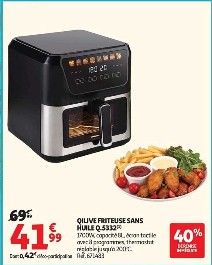 QILIVE FRITEUSE SANS HUILE Q.5332(1)
