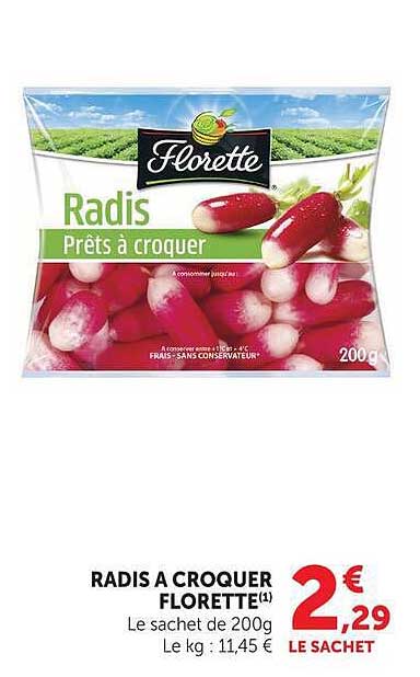 RADIS A CROQUER FLORETTE(1)