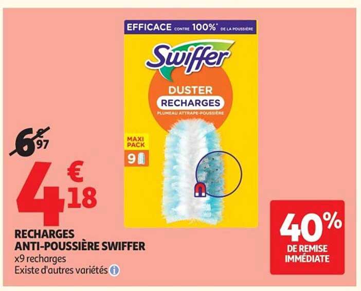 RECHARGES ANTI-POUSSIÈRE SWIFFER