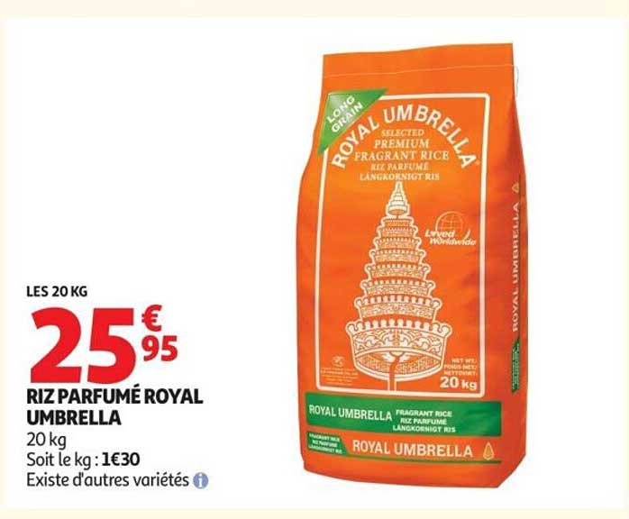 RIZ PARFUMÉ ROYAL UMBRELLA