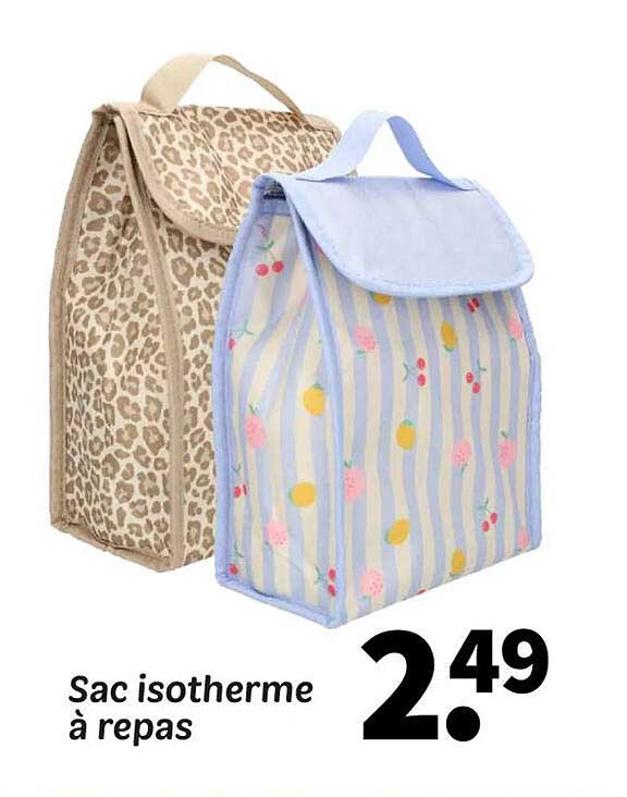 Sac isotherme à repas