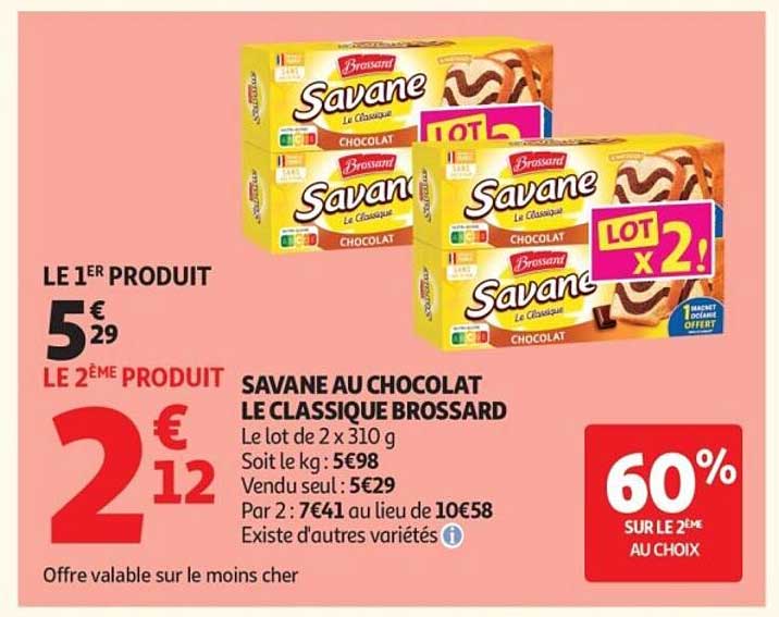 SAVANE AU CHOCOLAT LE CLASSIQUE BROSSARD