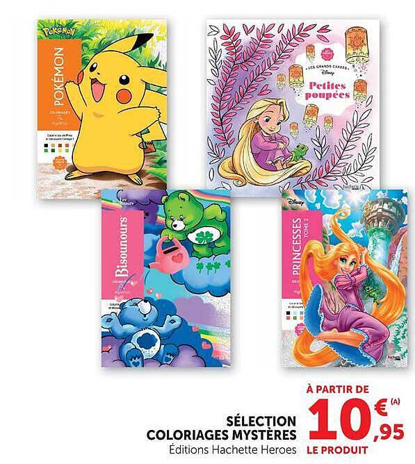SÉLECTION COLORIAGES MYSTÈRES