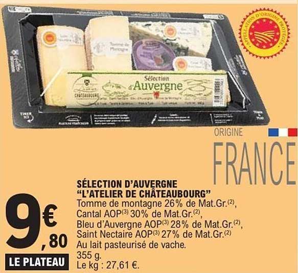 SÉLECTION D'AUVERGNE “L'ATELIER DE CHÂTEAUBOURG”